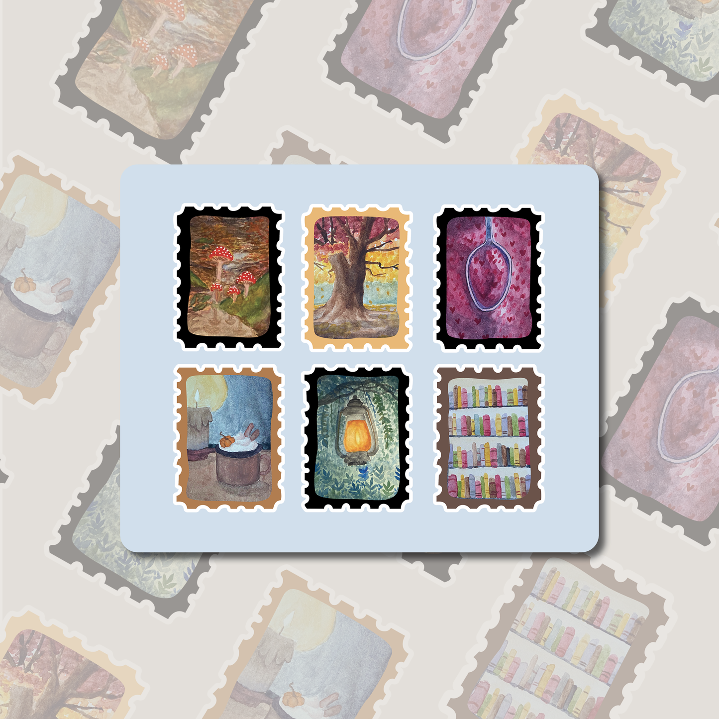 Feuille de stickers d'automne 🍂