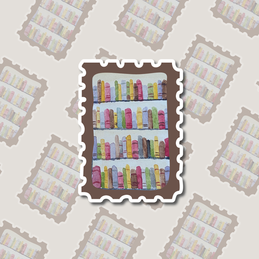 Sticker bibliothèque